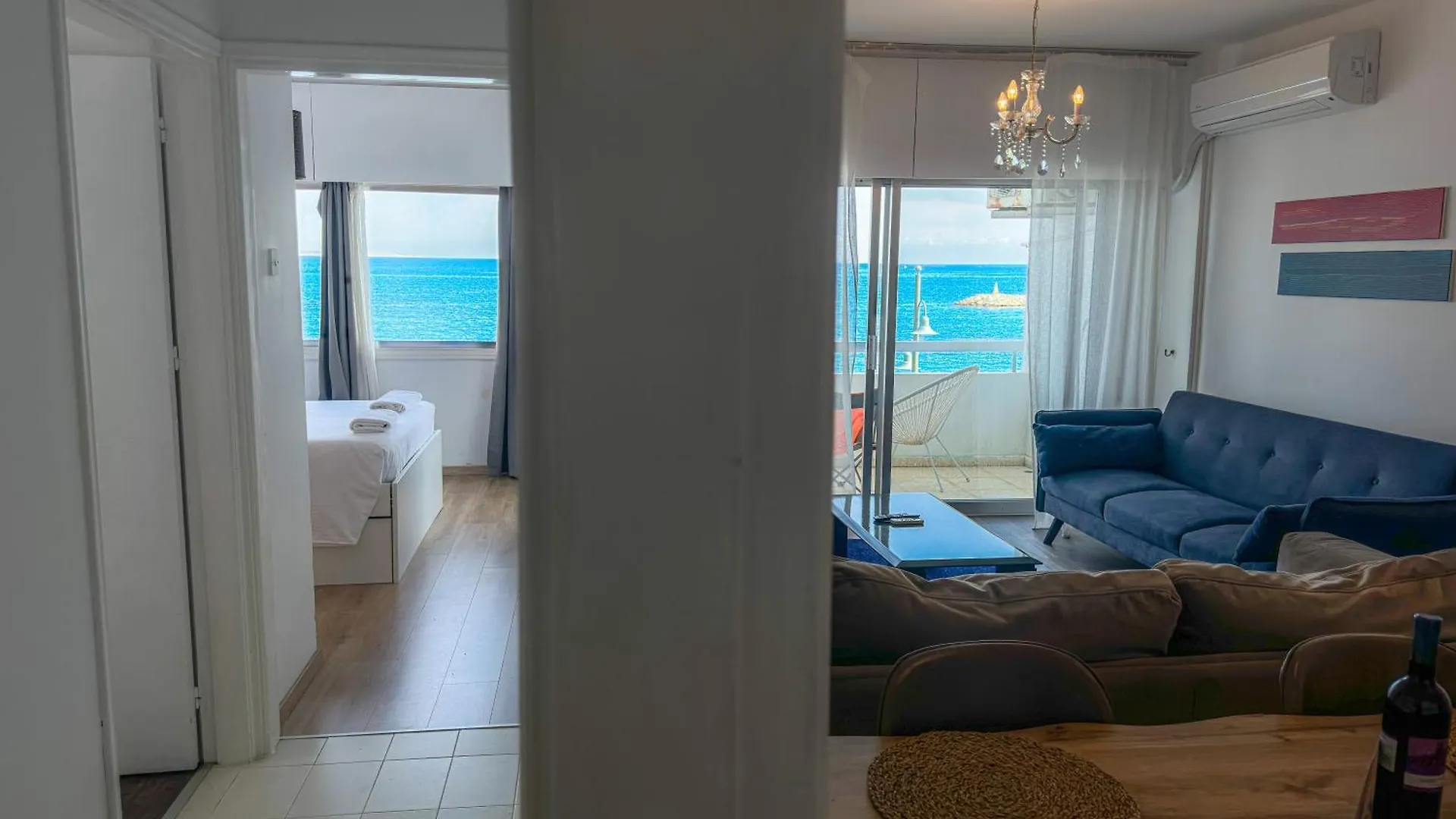 2Br Seafront Apt In City Center With Community Pool Larnaca 0*,