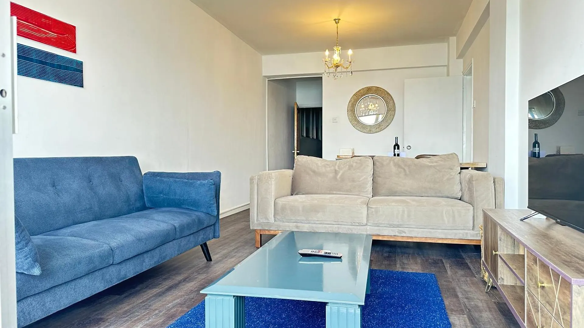 2Br Seafront Apt In City Center With Community Pool Larnaca Kıbrıs